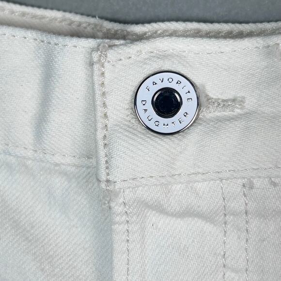 Favorite Daughter denim skirt size 16 / 18 cream long - Picture 3 of 11